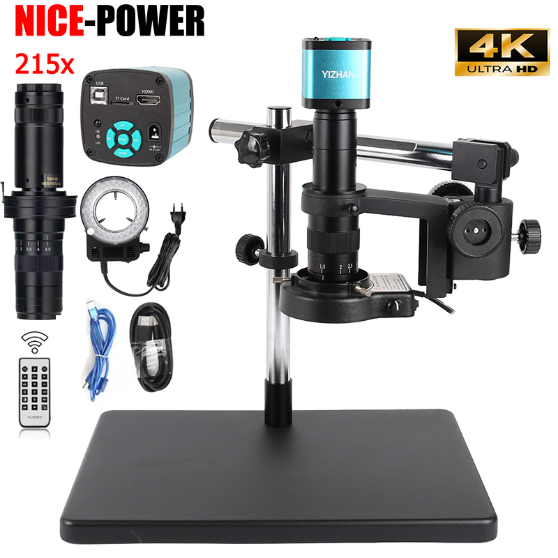 4K Microscope Camera Sony Sensor - Microscópio eletrônico profissional 4k, sony imx327