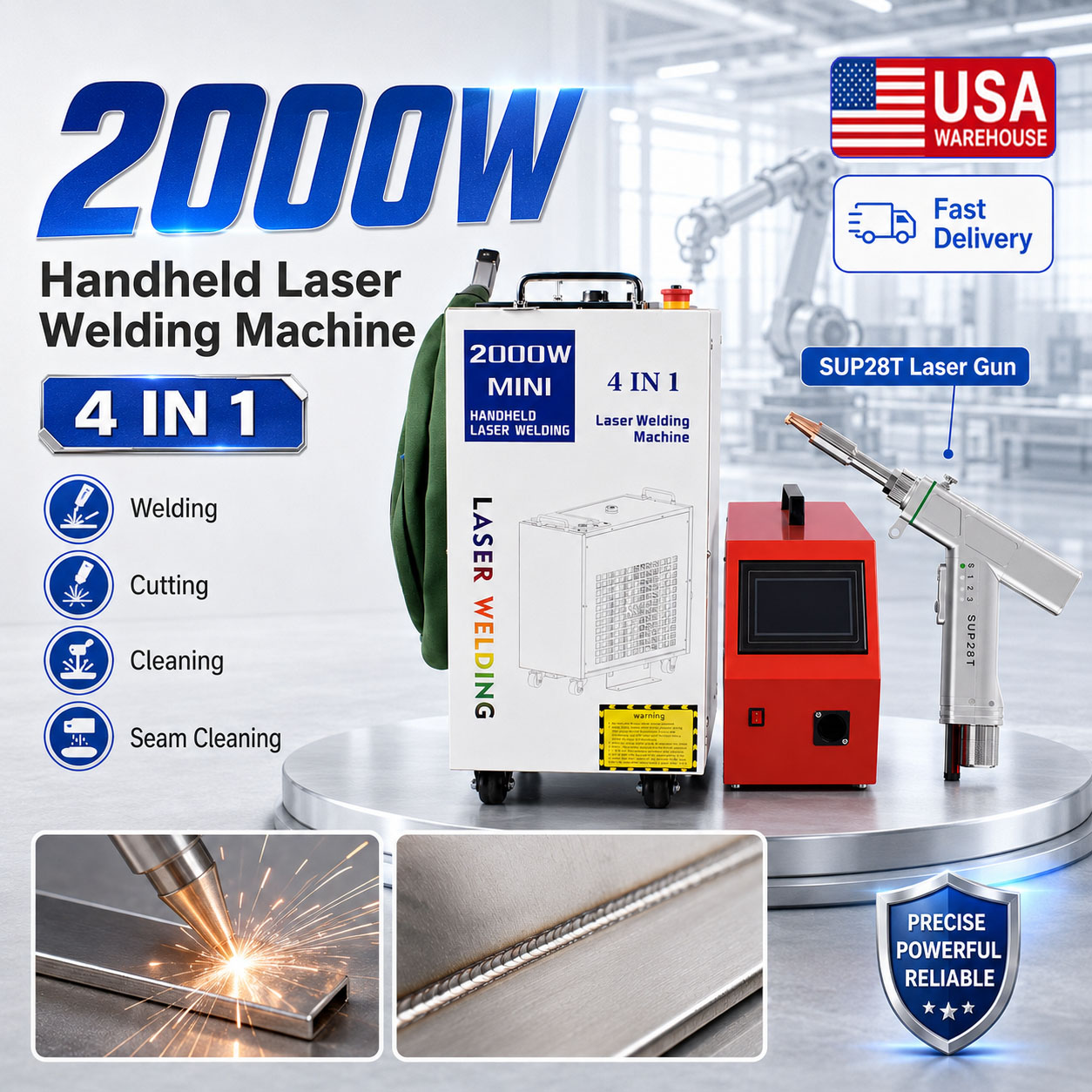 Laser Soldering Machine Handheld - Máquina de Soldagem a Laser 4