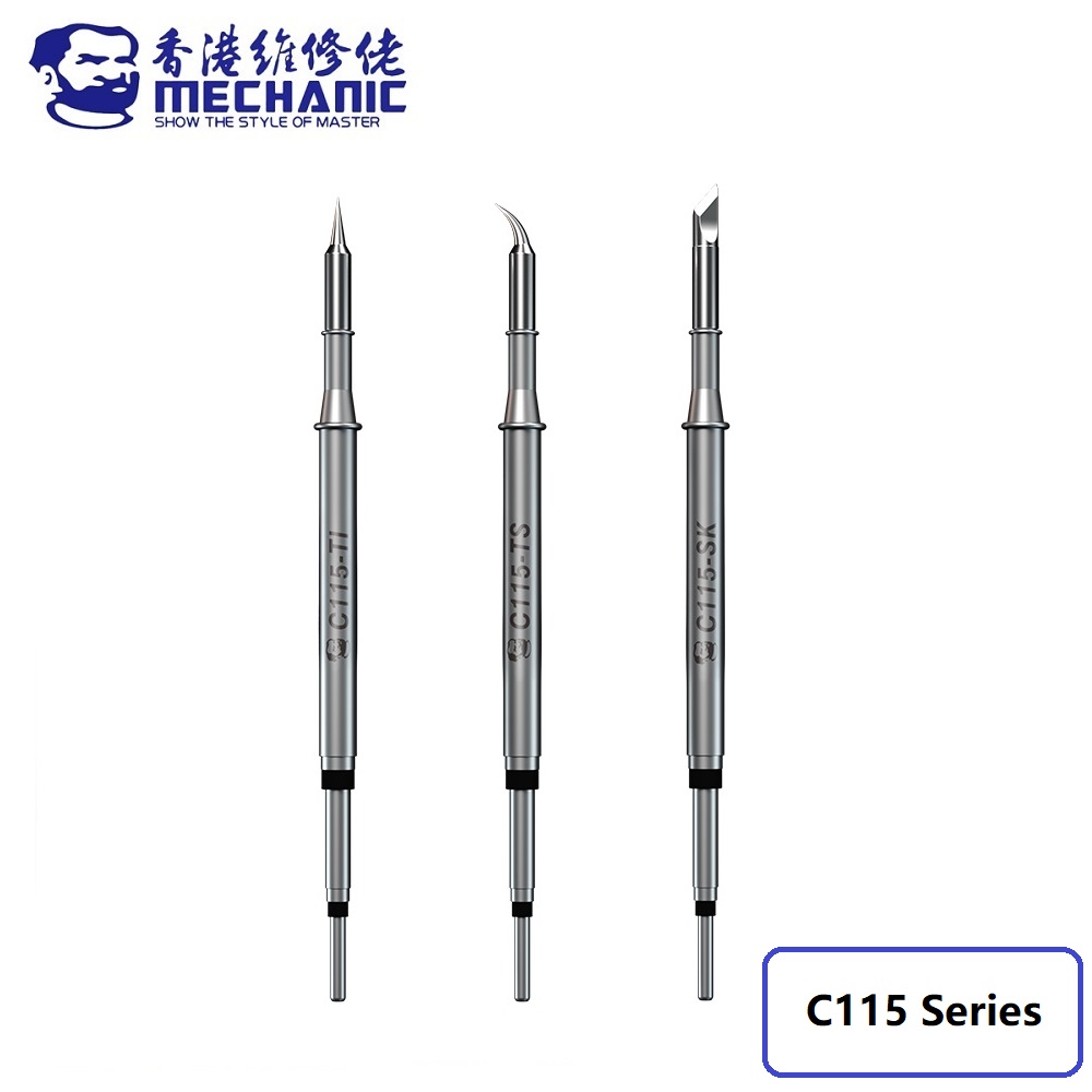 C115 Nano Soldering Iron Station - Mecânico série c115 nano-nível aquecimento interno