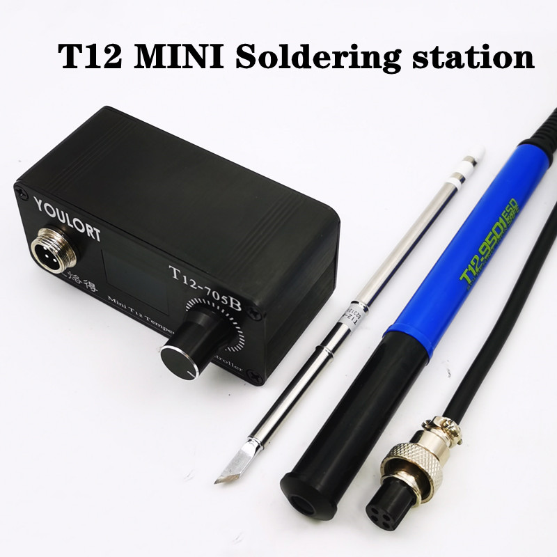 T12 Soldering Station Oled - MINI Ferro De Solda Estação, OLED