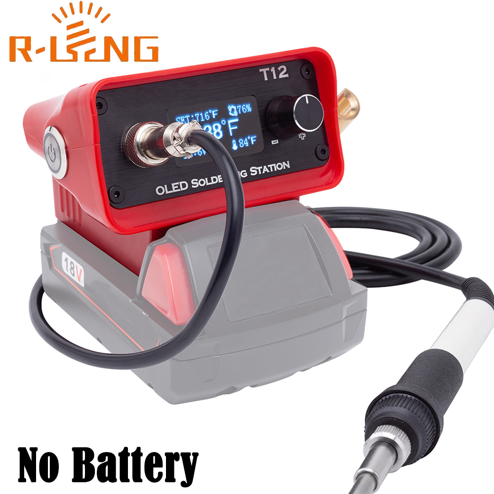 T12 Soldering Station Oled - Estação de ferro de solda oled
