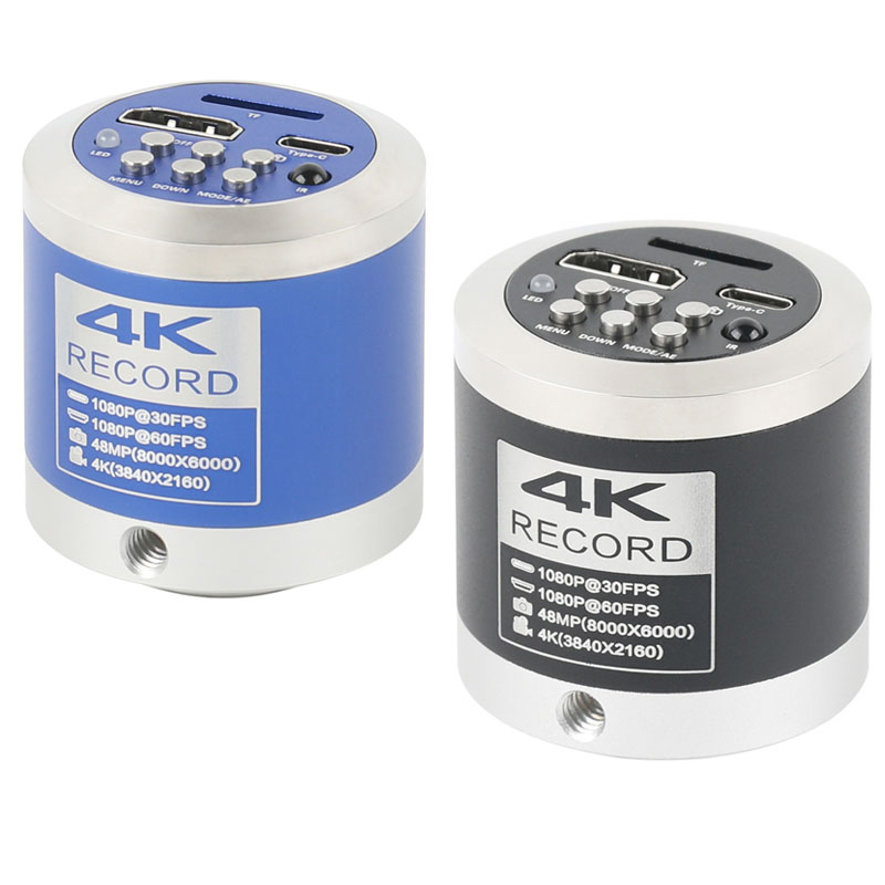 4K Microscope Camera Sony Sensor - Câmera de Vídeo Óptica 48MP HDMI
