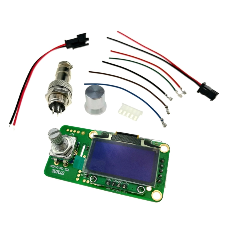 T12 Soldering Station Oled - Kit Estação de Solda Digital Controlador