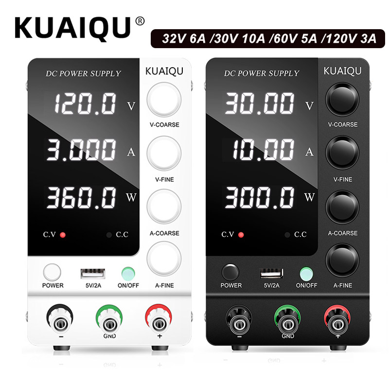 High Precision Dc Power Supply 30V 10A - KUAIQU Fonte de Alimentação DC de