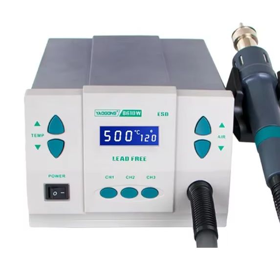 Hot Air Rework Station 861Dw - Pistola de Ar Quente Original 1000W