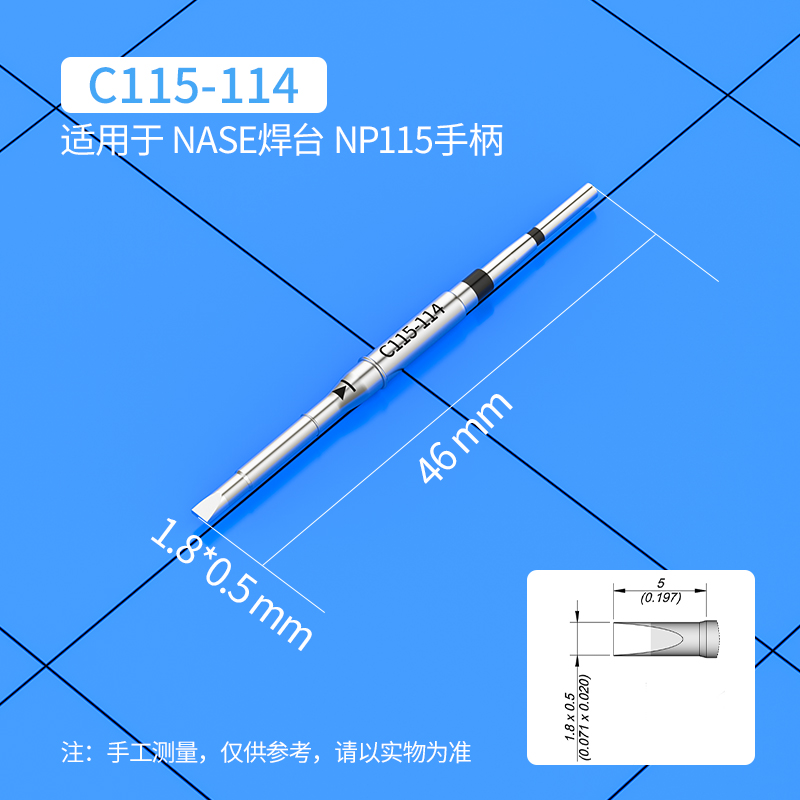 Pontas de ferro de solda C115  - C115 Nano Soldering Iron Station avaliação e preço