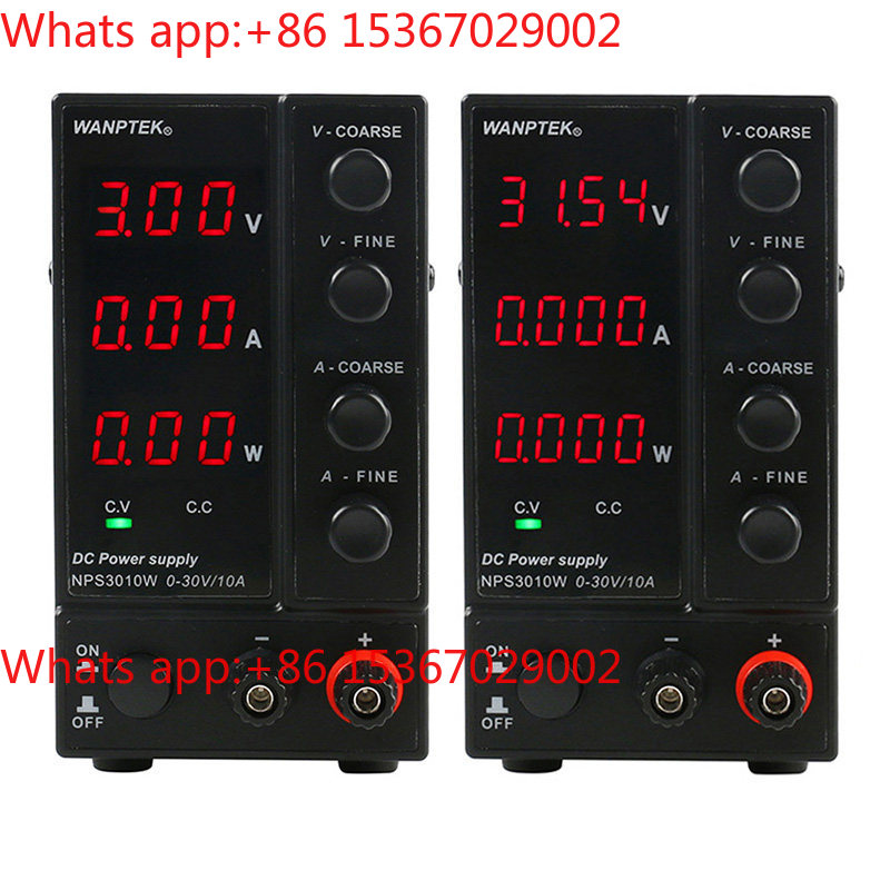 Fonte de Alimentação DC Ajustá - High Precision Dc Power Supply 30V 10A avaliação e preço
