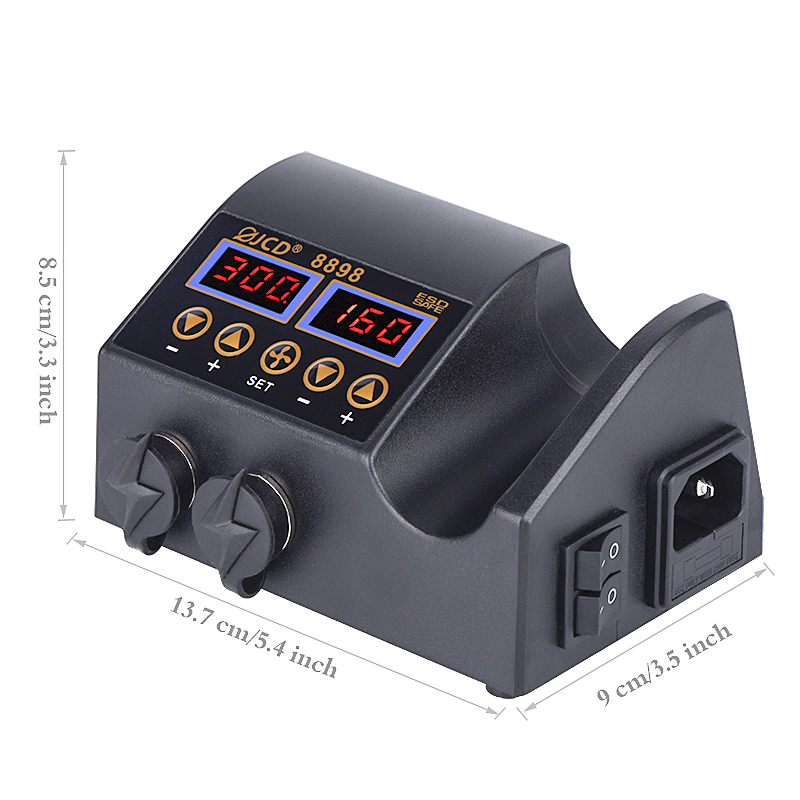 JCD 8898‑16 750W Estação de So - 2 In 1 Soldering Rework Station 750W avaliação e preço