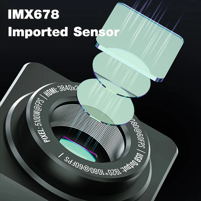 MECHANIC IMX Câmera Microscópi - 4K Microscope Camera Sony Sensor avaliação e preço
