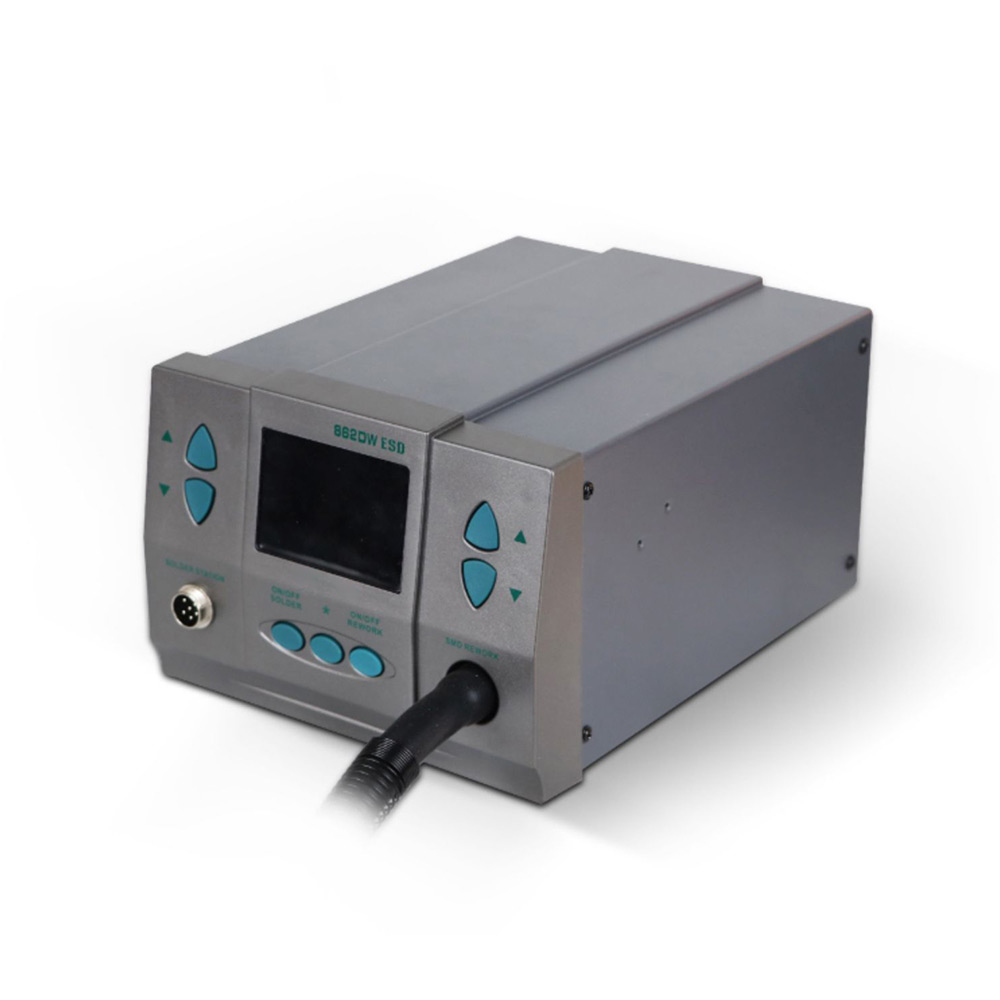 Estações de solda 1000W/1300W  - Hot Air Rework Station 861Dw avaliação e preço